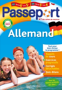 PASSEPORT - ALLEMAND - DE LA 6E A LA 5E - CAHIER DE VACANCES 2024