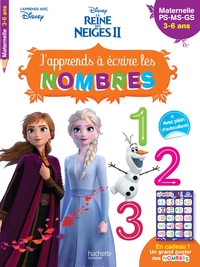 Disney - La Reine des Neiges 2 - J'apprends à écrire les nombres PS-MS -GS (3-6 ans)