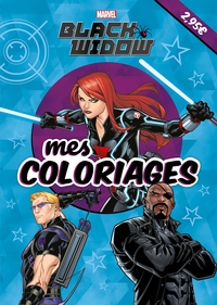 BLACK WIDOW - MES COLORIAGES - MARVEL