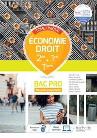 Economie Droit Bac Pro, Livre de l'élève (consommable)