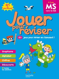 Jouer pour réviser - De la Moyenne à la Grande Section - Cahier de vacances 2024