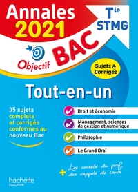 ANNALES BAC 2021 TOUT-EN-UN BAC STMG (CONTROLE CONTINU + ENSEIGNEMENT DE SPECIALITE)