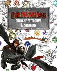 DRAGONS - CHERCHE ET TROUVE A COLORIER