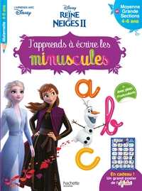 Disney - La Reine des Neiges 2 - J'apprends à écrire les minuscules MS-GS (4-6 ans)