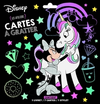 MINNIE ET LA LICORNE - Pochette Les Ateliers - Cartes à gratter - Disney