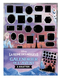 LA REINE DES NEIGES 2 - CALENDRIER DE L'AVENT A GRATTER