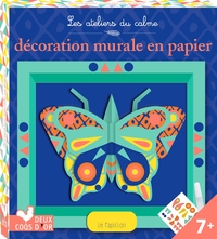 DECORATION MURALE EN PAPIER - MINI BOITE AVEC ACCESSOIRES