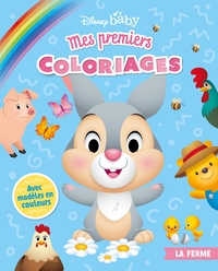 DISNEY BABY - MES PREMIERS COLORIAGES - LA FERME