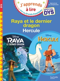 Disney - Raya / Hercule - Spécial DYS (dyslexie)