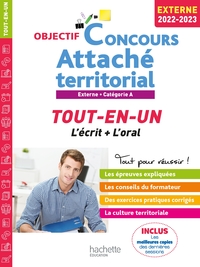 Objectif Concours 2022-2023 Attaché territorial (concours externe)