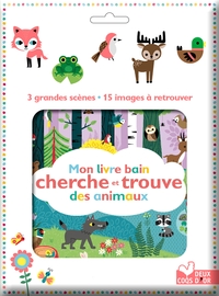 Mon premier livre bain Cherche & Trouve des animaux