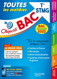 OBJECTIF BAC - TERM STMG TOUTES LES MATIERES, BAC 2022