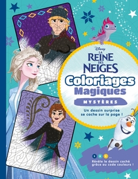 LA REINE DES NEIGES - COLORIAGES MAGIQUES - MYSTERES - DISNEY