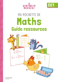 Les pochettes Ateliers - Ma pochette de Maths CE1, Guide ressources