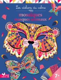 MOSAIQUES MASQUES ANIMAUX - POCHETTE AVEC ACCESSOIRES