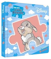 DISNEY - MON PETIT LIVRE PUZZLE - 5 PUZZLES 9 PIECES - PANPAN