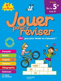 Jouer pour réviser - De la 5e à la 4e - Cahier de vacances 2024