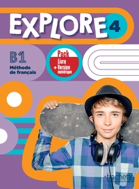 EXPLORE 4 - PACK LIVRE DE L'ELEVE + VERSION NUMERIQUE (B1)
