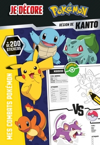 Pokémon - Je décore - Les combats Pokemon - Kanto