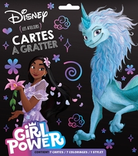 DISNEY - POCHETTE CARTES A GRATTER - SPECIAL HEROINES ET GIRL POWER