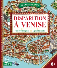 Disparition à Venise - livre avec carte