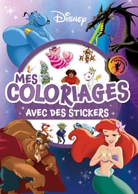 VARIOUS DISNEY - MES COLORIAGES AVEC STICKERS - CREATURES FANTASTIQUES - DISNEY