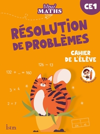 Mouv' Maths CE1, Résolution de problèmes, Cahier de l'élève