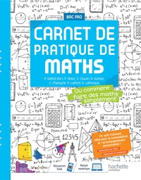 Carnet de pratique de Mathématiques Bac Pro, Livre-Cahier de l'élève