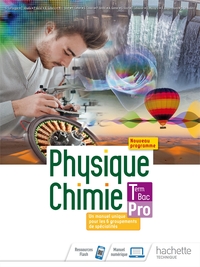 Physique Chimie Tle Bac Pro, Livre de l'élève
