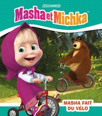 MASHA ET MICHKA - MASHA FAIT DU VELO (BROCHE)