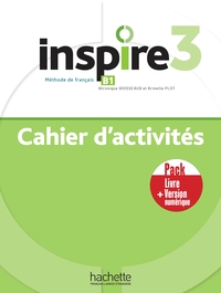 Inspire 3- Pack Cahier d'activités + Version numérique