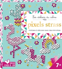 Pixels strass - mini boîte avec accessoires