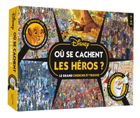 DISNEY - COFFRET DE JEU CHERCHE ET TROUVE - OU SE CACHENT LES HEROS DISNEY ?