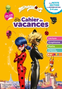 Miraculous - De la Petite à la Moyenne section - Cahier de vacances 2024