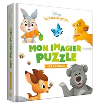 DISNEY BABY - MES PREMIERS PUZZLES - LES ANIMAUX - IMAGIER PUZZLE 4 PIECES