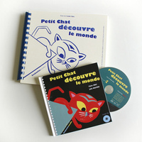 PETIT CHAT DECOUVRE LE MONDE (+CD +braille/gros caractères)