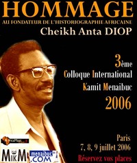 HOMMAGE DU CAMEROUN AU PROFESSEUR CHEIKH ANTA DIOP