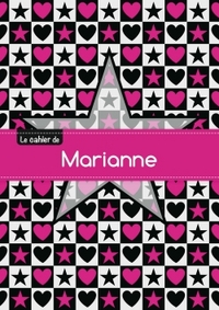CAHIER MARIANNE SEYES,96P,A5 ETOILEETCoeUR
