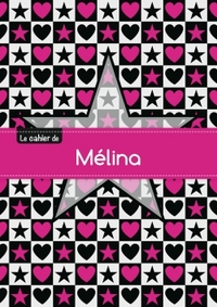 CAHIER MELINA SEYES,96P,A5 ETOILEETCoeUR