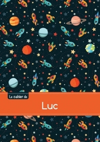 Le cahier de Luc - Blanc, 96p, A5 - Espace
