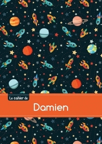 Le cahier de Damien - Blanc, 96p, A5 - Espace