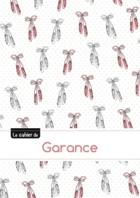 Le cahier de Garance - Blanc, 96p, A5 - Ballerine