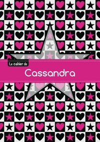 Le cahier de Cassandra - Blanc, 96p, A5 - Étoile et c ur
