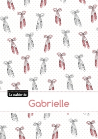 Le cahier de Gabrielle - Petits carreaux, 96p, A5 - Ballerine