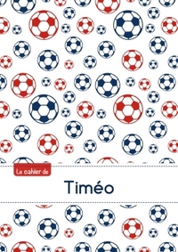 CAHIER TIMEO BLANC,96P,A5 FOOTBALLPARIS