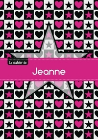 Le cahier de Jeanne - Blanc, 96p, A5 - Étoile et c ur