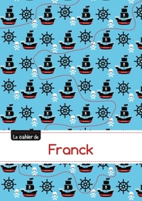 Le cahier de Franck - Blanc, 96p, A5 - Pirates