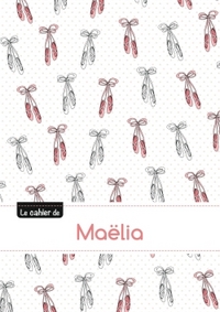CAHIER MAELIA BLANC,96P,A5 BALLERINE