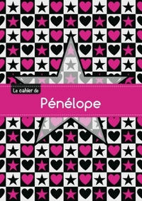 CAHIER PENELOPE SEYES,96P,A5 ETOILEETCoeUR