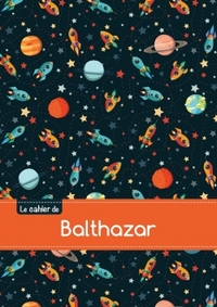 Le cahier de Balthazar - Blanc, 96p, A5 - Espace